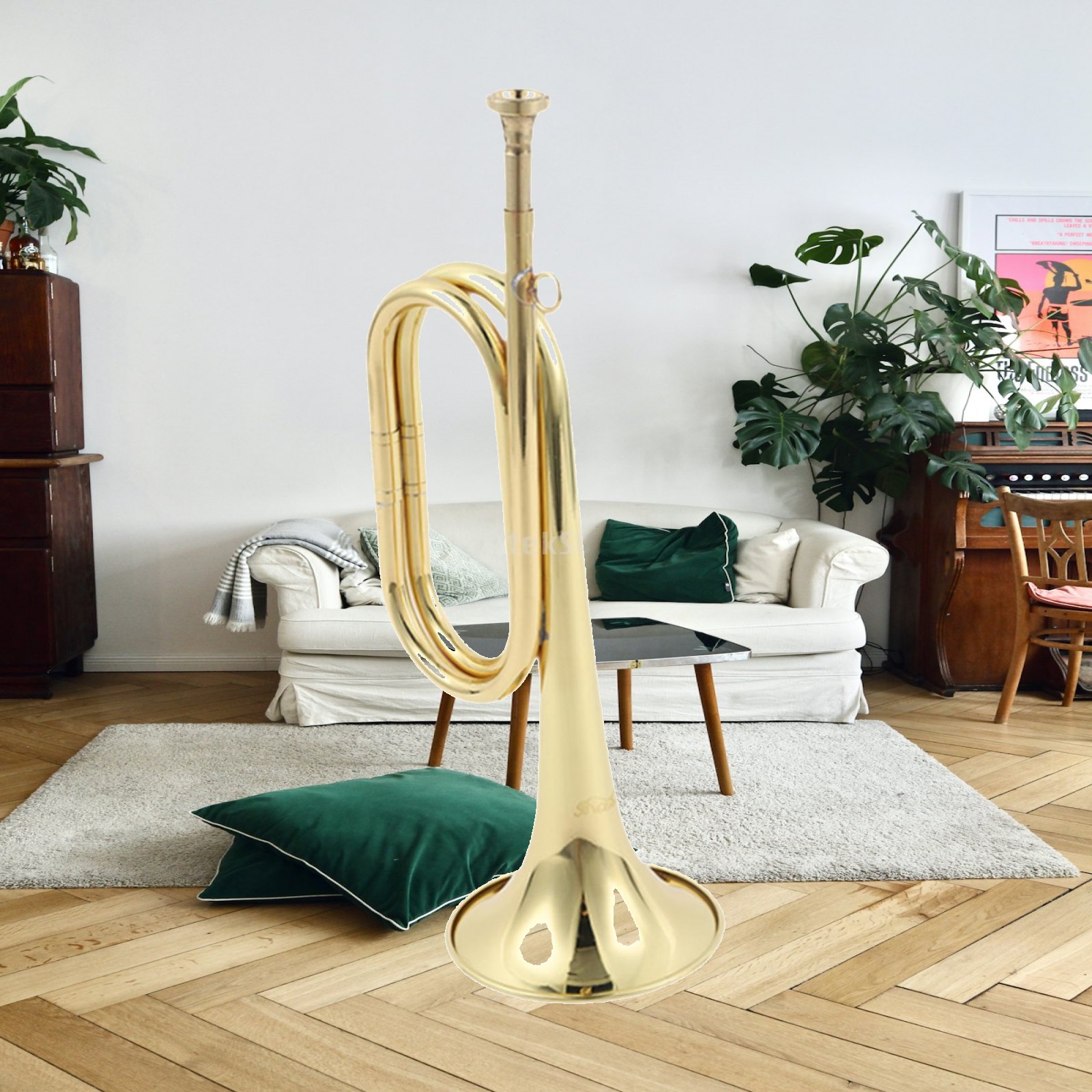 Musical Instrument Bugle - Tromba da esploratore, strumento musicale a