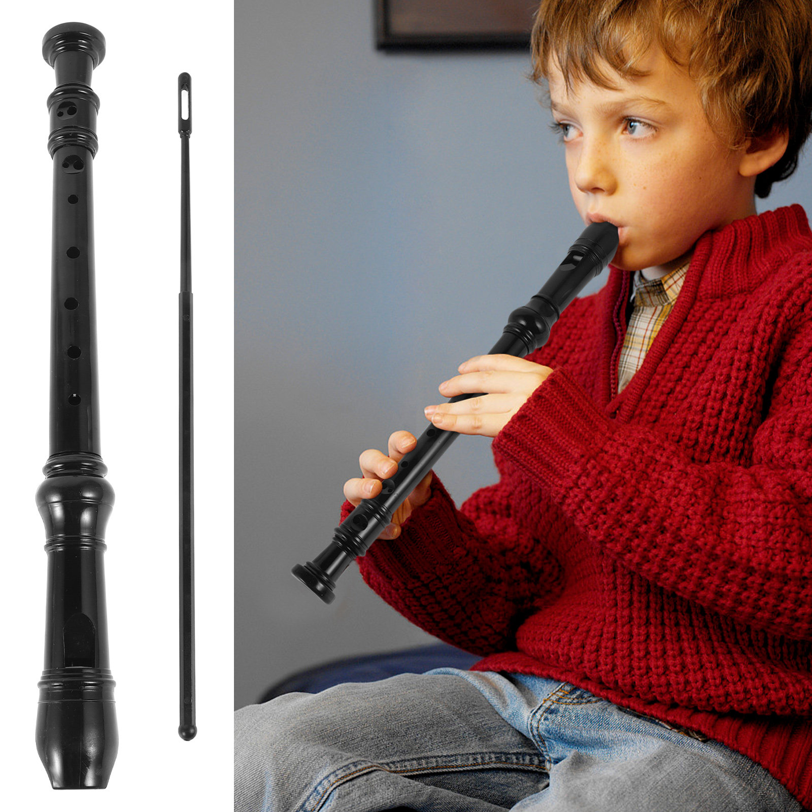 Flauto dolce in ABS trasparent - Soprano Recorder Plastic recensione e prezzo