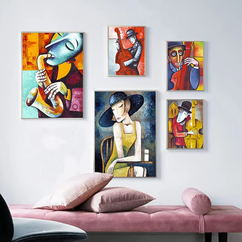 Opera d'arte di Picasso: un uo - Picture Of Musical Instrument recensione e prezzo
