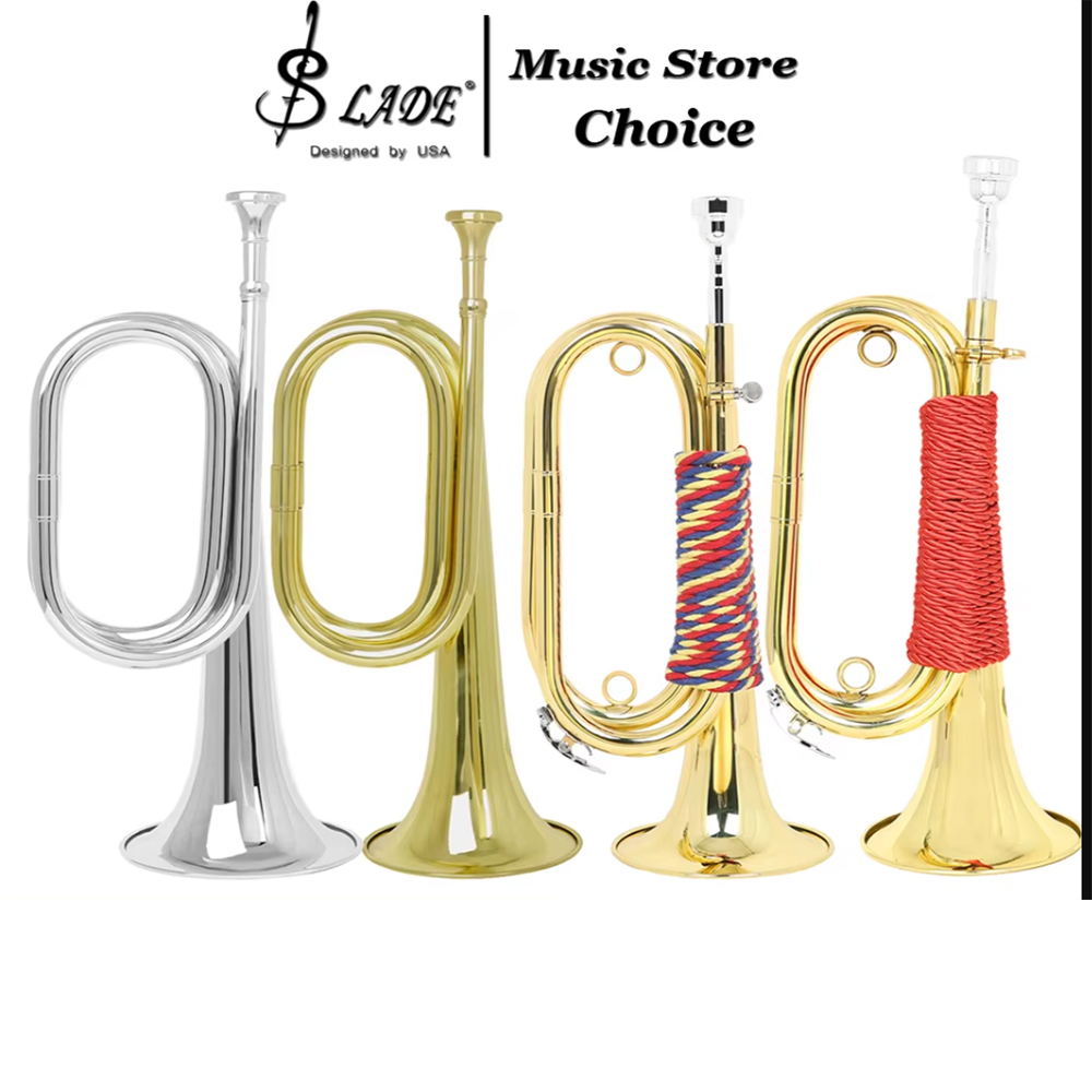 Tromba a bugle in Sib in otton - Musical Instrument Bugle recensione e prezzo