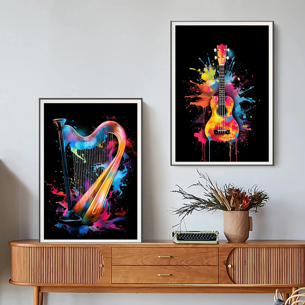 Poster con immagini di strumen - Picture Of Musical Instrument recensione e prezzo