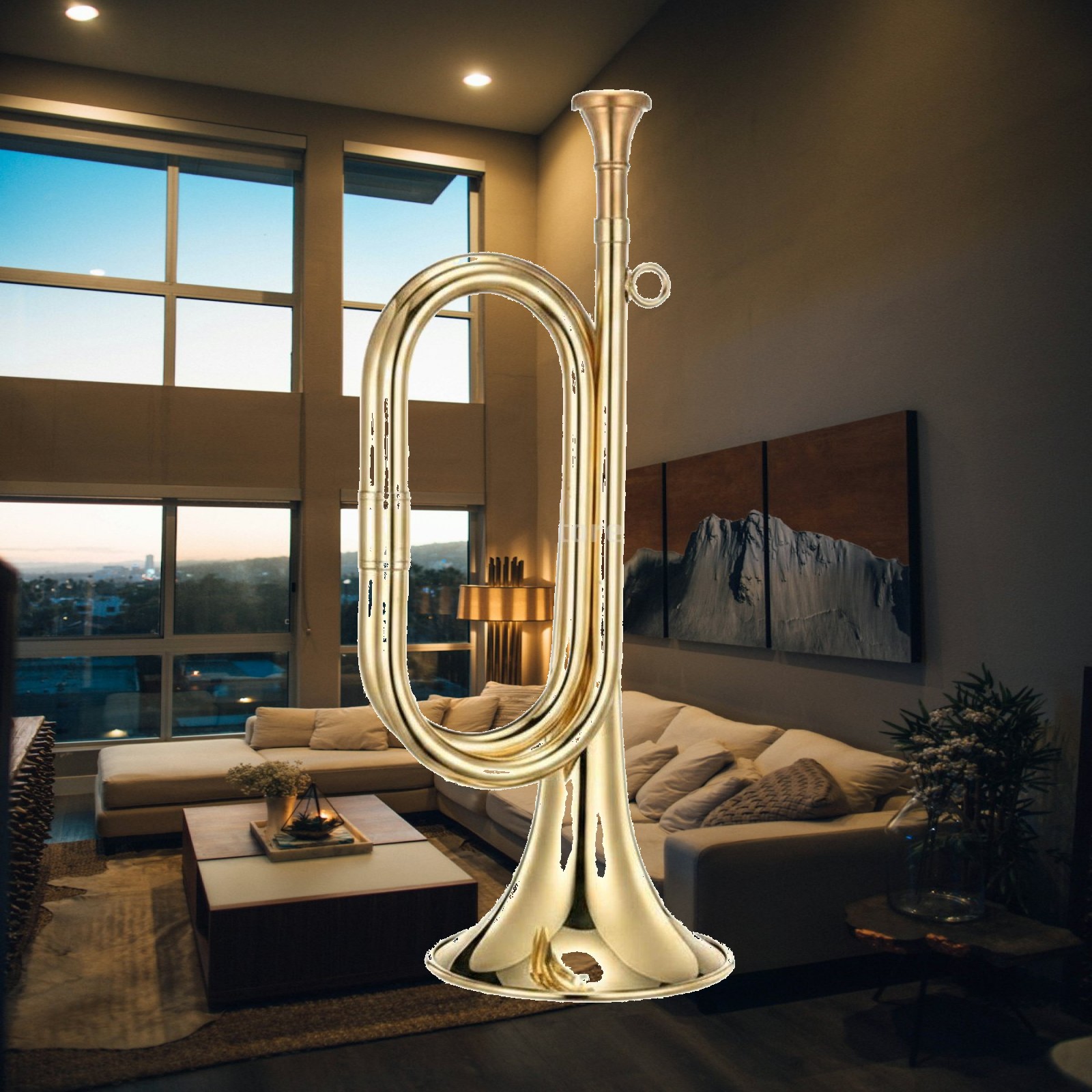 Tromba Musicale in Ottone, Bug - Musical Instrument Bugle recensione e prezzo