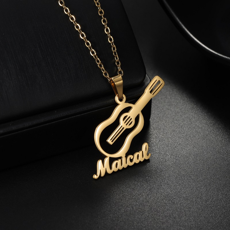 Nuova Collana con Ciondolo a F - Musical Instrument And Names recensione e prezzo