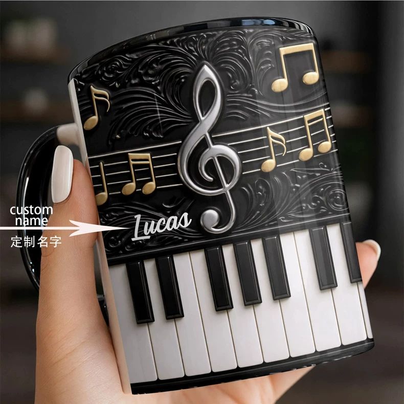 Tazza in Ceramica a Forma di P - Musical Instrument And Names recensione e prezzo